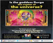 Is the goddess Durga the creator of the universe? from goddess durga kali devi hindu