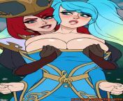 Miss Fortune Enjoying Sona&#39;s Tits(Xinaelle) from junior miss nudist contest 2006