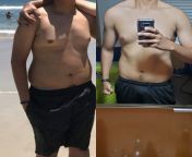 M/20/6&#39;3&#34; [220&amp;gt;208=12lbs] (2 years) I could&#39;ve done a lot more in those 2 years but a few injuries along the way slowed the process. Any tips on losing those few extra pounds would be greatly appreciated. from slowed