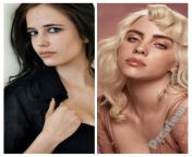 Who are you fucking missionary : Eva Green or Billie Eilish from eva green lesbian sex