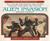 Alien invasion render contest is up! (see comment for details) from alien invasion hentai