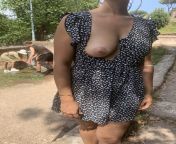 I was dared to walk in public with my boobs out! The day was so hot that the public water fountain was awesome, there were some strangers there.. I wonder if they had a clue of what was going on! from hot wife shared in public with bbc cuckold