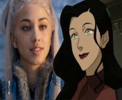 Fun fact: the person who plays princess yue in the movie is the voice of asami in the legend of Korra. from echo yue