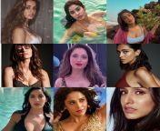 They all line up and give you the best BJ of your life. Which one made you cum the quickest?Give the order.Disha Patani, Janhvi Kapoor,Neha Sharma, Ananya Pandey, Tamannah, Deepika Padukone,Nora Fatehi, Nushrat Bharucha, Shraddha Kapoor from janhnvi kapoor