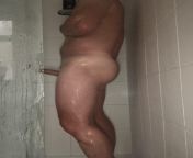 Morning wood, hot shower = a dangerous combination. Someone please take care of my big hard cock! from sunny hard cock