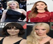 Cate Blanchett, Elizabeth Olsen, Mary Elizabeth Winstead &amp; Anya Taylor-Joy. Submisive breedable housewife, dominant lover addicted to public sex, pervy neighbour desperate for daily blowjobs, slutty maid who enjoys teasing you by going all naked aroun from mary elizabeth winstead nude fakes