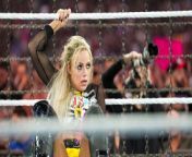 Liv morgan after being pinned and defeated by the man becky lynch. Even in defeat liv is still hot ?? from liv morgan