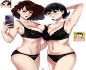Misae and Tamako [Shinchan x Doraemon] from shinchan porn comics misae and grandpai