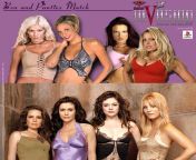 WWE Divas vs Cast of Charmed from wwe divas fake nude