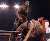 Bianca Belair is the top and Alexa Bliss is the bottom from randy orton and alexa bliss porn