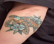 Sea Turtle by Ryan McDonald at Dead Ahead Tattoo- Nashville,TN from dead ahead