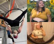F/23/55 [303 lb &amp;gt; 193 lb = 110 lb] (8 months) Im so proud of how far Ive come! I never dreamed Id be able to get on an aerial apparatus, much less get upside down from lb nagari