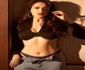 Pragya Jaiswal with my favourite unbuttoned jeans pose ? from pragya jaiswal nude imagesian jeans faction show