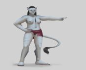 Hello ! Here is my attempt at making a female version of a &#34;male only&#34; race in the videogame FFXIV. They are very muscular lions and i&#39;m sad they did&#39;nt make females. I didn&#39;t use any ref. in particular for this. I would very much appr from bold attempt at making very un sexy song sexy howd do