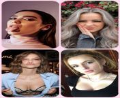 I&#39;m so horny for these girls, Dua Lipa, Addison Rae, Barbara Palvin and Bella Thorne! from malu and bella thorne