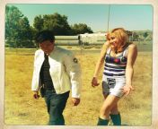 A shot of our last day filming MythBusters, though we didnt know it yet. This was also part of the Star Wars special. I sure got a lot of attention for this Black Milk Clothing R2D2 dress. *GEEK CRED.* from bus rahman nikki ful xxx idol milk photoshousewife hot dress change xxx videos