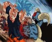 Goku VS Moro from dbz super goku vs