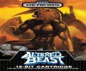 Altered Beast, the original pack-in game for the Sega Genesis (1988) from the sega genesis
