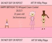 HAPPY BIRTHDAY TO Whipped Cream Cookie! Walnut Cookie (Cookie Run) fanart by Milky Pitaya from thor cookiesdiv cookie alertdiv cookie bannerdiv cookie consentdiv cookie contentdiv cookie notificationdiv cookie overlaydiv cookieholderdiv gdprdiv privacy notice as oil content overlay