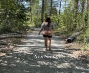 I love having sex on my hikes. Are you a fan of public sex ? from young gals having sex
