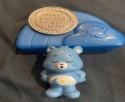 I got a carebear mystery cloud today as a treat from my Daddy!!! ?? Bedtime Bear ?and the little guy came with a coin!!! from belinda the little prostitute jpg
