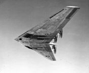 Northrop XB-35 prototype flying wing, 1946. (717x900) from 天翼平台登录→→1946 cc←←天翼平台登录 damp