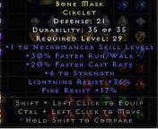 LLD necro circlet from lld nuflike websries