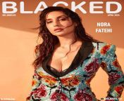 Nora Fatehi x Blacked from nora danish x