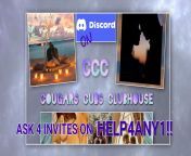 CCC: Cougars Cubs Clubhouse on Discord. Opening up again soon!! Get an invite before opening night and get ahead of the pack!! ?????????????? Ask for invites on Help4Any1! PLZ DO NOT DM ME DIRECTLY!! (They&#39;ll just get lost lol) from clubhouse kabi