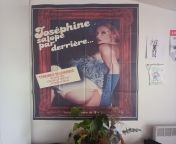 NSFW: 1970&#39;s french porno poster from french porno