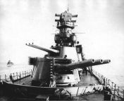 Posting WW2 stuff on a semi-regular basis until I forget I started doing it &#124; part 224: Soviet cruiser &#34;Molotov&#34; with her nine 180-mm B-1-P guns in three MK-3-180 turrets, Black Sea. from maminoma 180