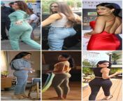 Ass battle rate these actress according to size Tamanna and kiara and Deepika and Kriti and Nora and Rashmika from nora and son
