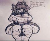 [sh4F] An FNAF roleplay with a massive, female Foxy having her way with a lost boy~ (Looking for someone to be Foxy in the image) from massive female