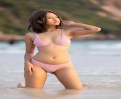 Asian girl with camel toe on the beach from asian school sex camel actress kannada sexy