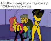 Ustedes tambin tienen 100 porno bots como seguidores? from 100 porno sex