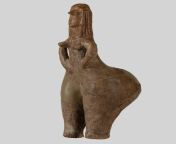 &#34;Red Haired Goddess&#34;, Cir 6000 BCE (Neolithic) - Attributed to the South Banat District of Serbia - A Venus Fertility Idol [603x757] from banat arab chtih