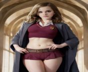 Sexy Hermione, I made this image from a cartoon style image I found and I don&#39;t remember who it is from, but I made it realistic from mr been cartoon xxx image