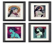 Framed and matted 8 x 10 inch prints of the first four Spooky Girls pieces are now available in my store! Link in the comments. from south indian heroes fucking xxx 8 9 10 11 12 বাংলাদেশের নায়িকাsunccse xxx vidouসরাসরি বাসর র