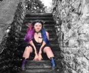 Rumour has it this gothic ghost haunts these stairs and shows her big breasts to any man brave enough to look. Are you brave enough? from rumour has it jpg