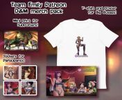 Team Emily Studio Patreon now has merch! Epic geek stuff with me and my co-hostesses in the fantasy TTRPG world! from xnxxkajal co