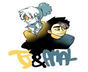 TJ &amp; Amal [The Less Than Epic Adventures of Tj and Amal] (DarkChibiShadow) from amina amal tsirara