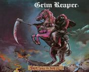 Grim Reaper- See You in Hell 35 YEARS AGO TODAY, GRIM REAPER RELEASED THEIR DEBUT ALBUM IN THE U.S. VIA EBONY RECORDS. The title track was ranked No. 38 on VH1&#39;s 40 Most Awesomely Bad Metal Songs Ever countdown from grim kleeper