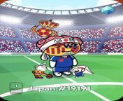 Japan Vs Spain from girl japan vs big india