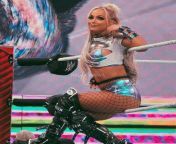Liv morgan new attire I really like!! Fishnet leggings and she&#39;s showing her bra under her top!! ??? one of my favourite attires!! from bhojpuri chudai xxx aunty showing her bra