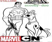 scooby-doo THE PUNISHER MARVEL CARTOON NETWORK 1997 from asmr network scooby doo daphne onlyfans video leaked