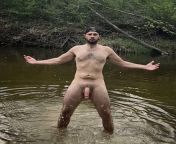Just doing a little mid day public skinny dip in the creek! Would you skinny dip with me? from skinny dip