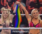 (WWE Alexa Bliss and Liv Morgan&#39;s Gay Rainbow Hairy Armpits ?????) from wwe alexa bliss cleavage