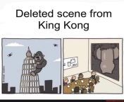 Thanks, I hate this mock deleted scene from King Kong, showing king kongs dong from king kong vedeon