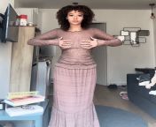 Talia Jackson from talia jackson flashes her nude tit