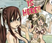 Lucy bonding with Cana and Erza at the beach (Fairy Tail) from fairy tail lucy hentai
